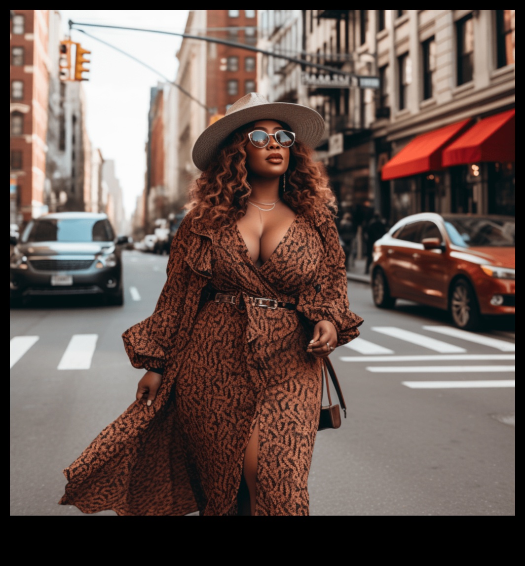 ممتلئة الجسم وواثقة من نفسها: ملابس ذات مقاسات كبيرة للتألق اليومي