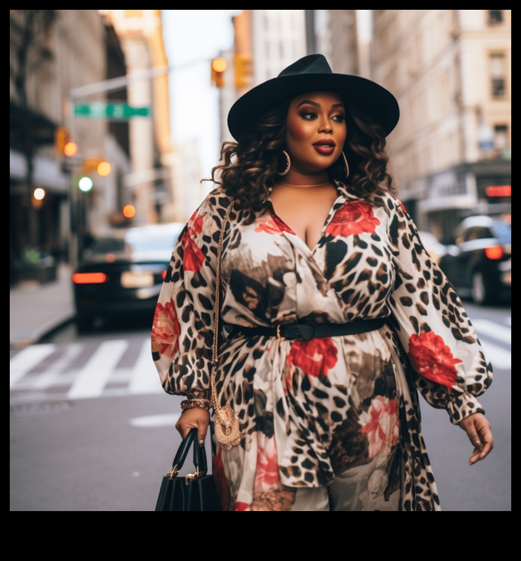 ممتلئة الجسم وواثقة من نفسها: ملابس ذات مقاسات كبيرة للتألق اليومي