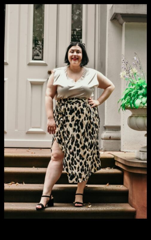 ممتلئة الجسم وواثقة من نفسها: ملابس ذات مقاسات كبيرة للتألق اليومي