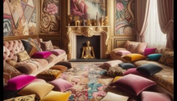 مخمل مفعم بالحيوية: قماش فاخر يخطف الأضواء