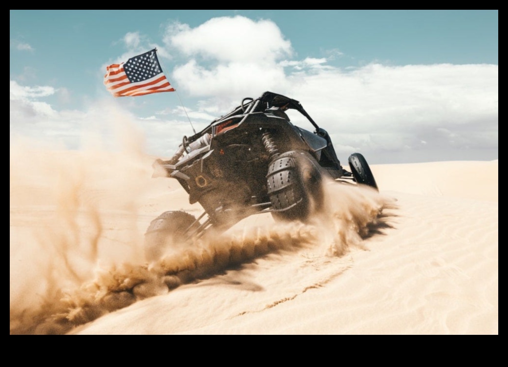 أحلام الصحراء: مركبات الطرق الوعرة تتعامل مع الرمال ببراعة لا مثيل لها