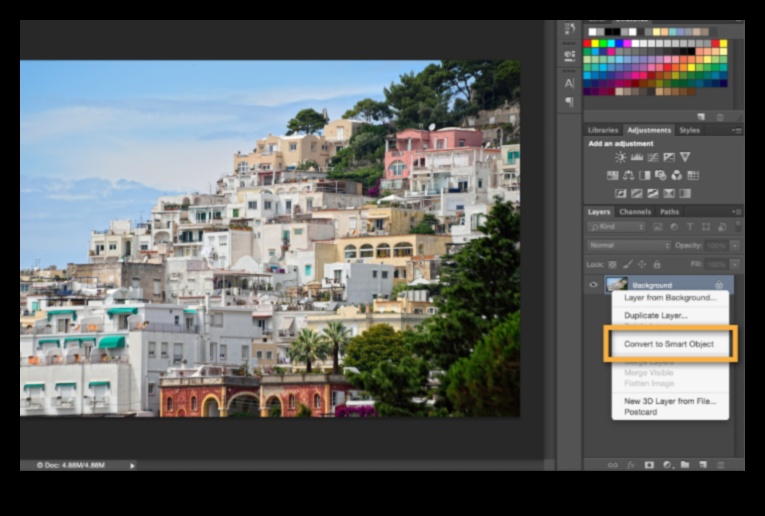 الفن الرقمي: تحويل الصور في أدوبي فوتوشوب