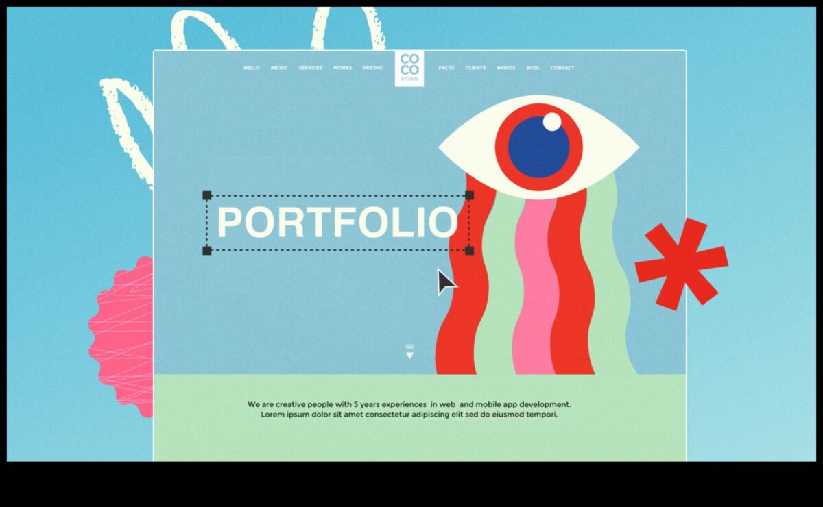 عرض الإبداع: بناء محفظة التصميم الديناميكي