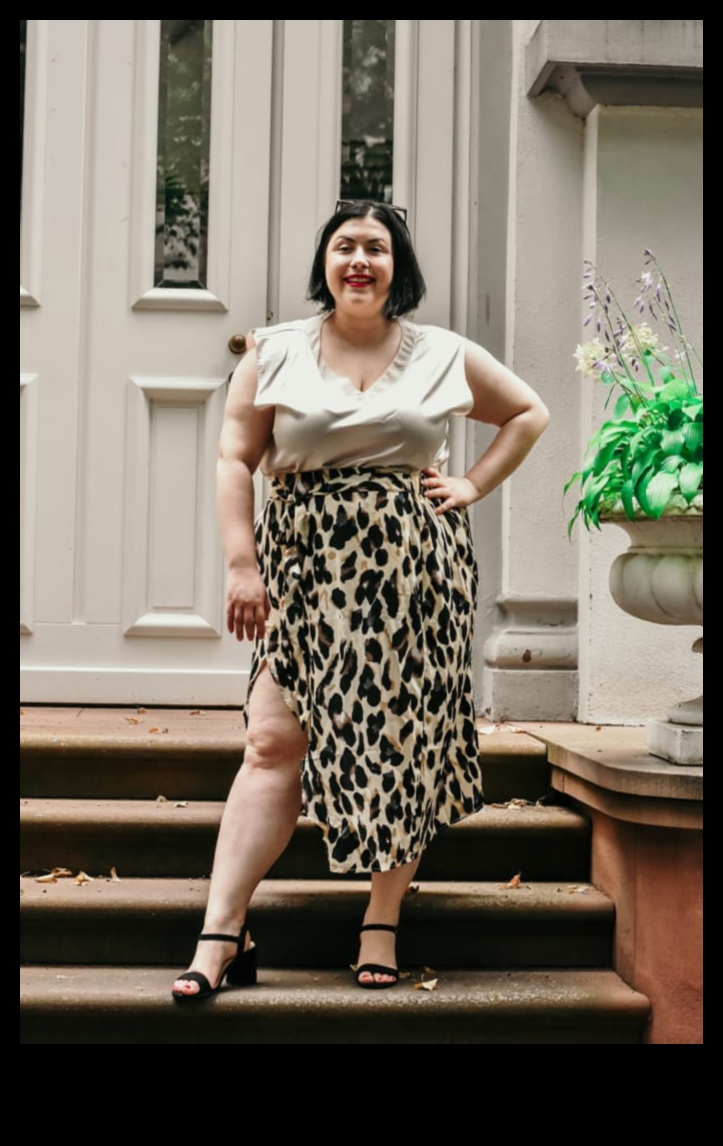 ممتلئة الجسم وواثقة من نفسها: ملابس ذات مقاسات كبيرة للتألق اليومي